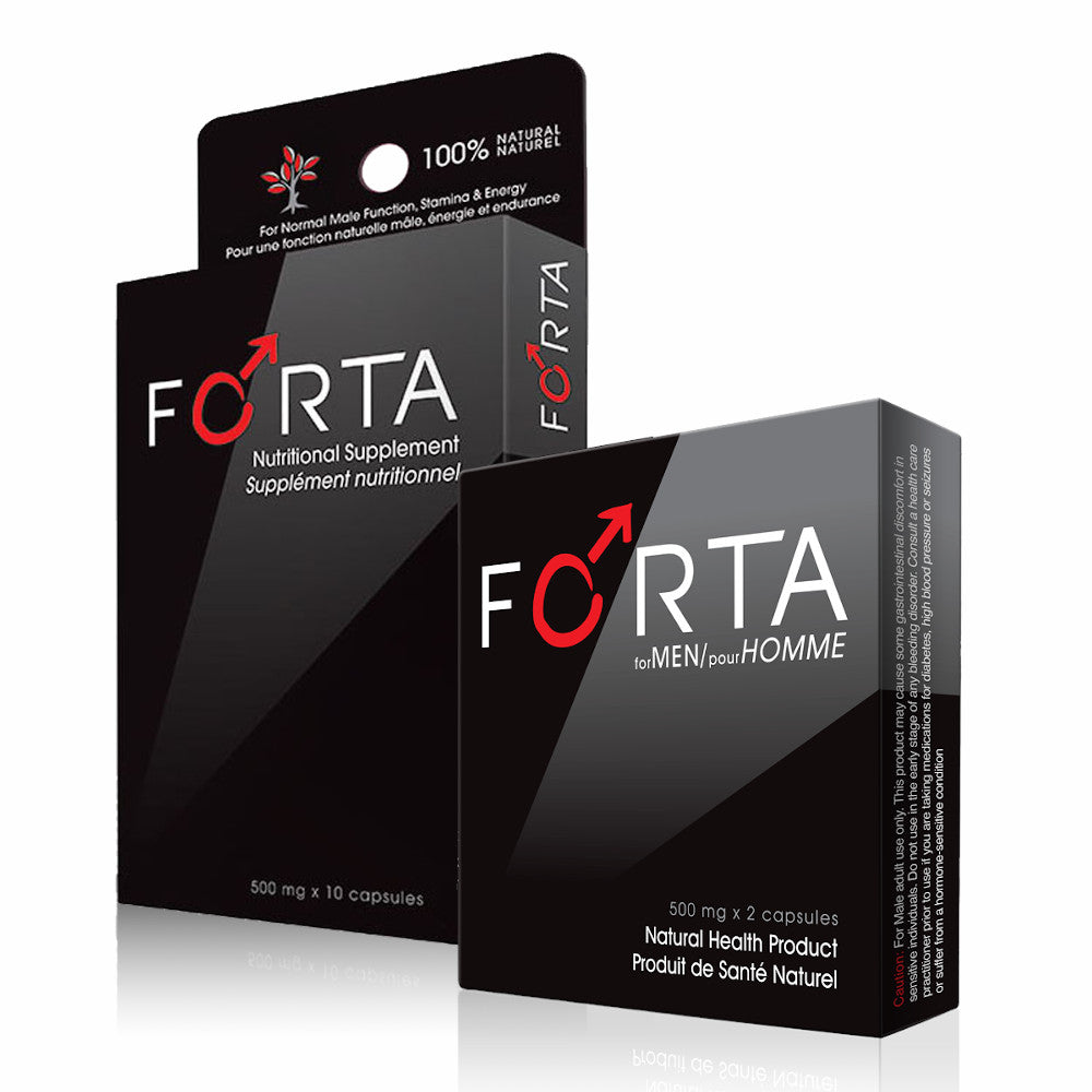 Nutritional Supplement for Men - FORTA FORTA - Boutique Séduction