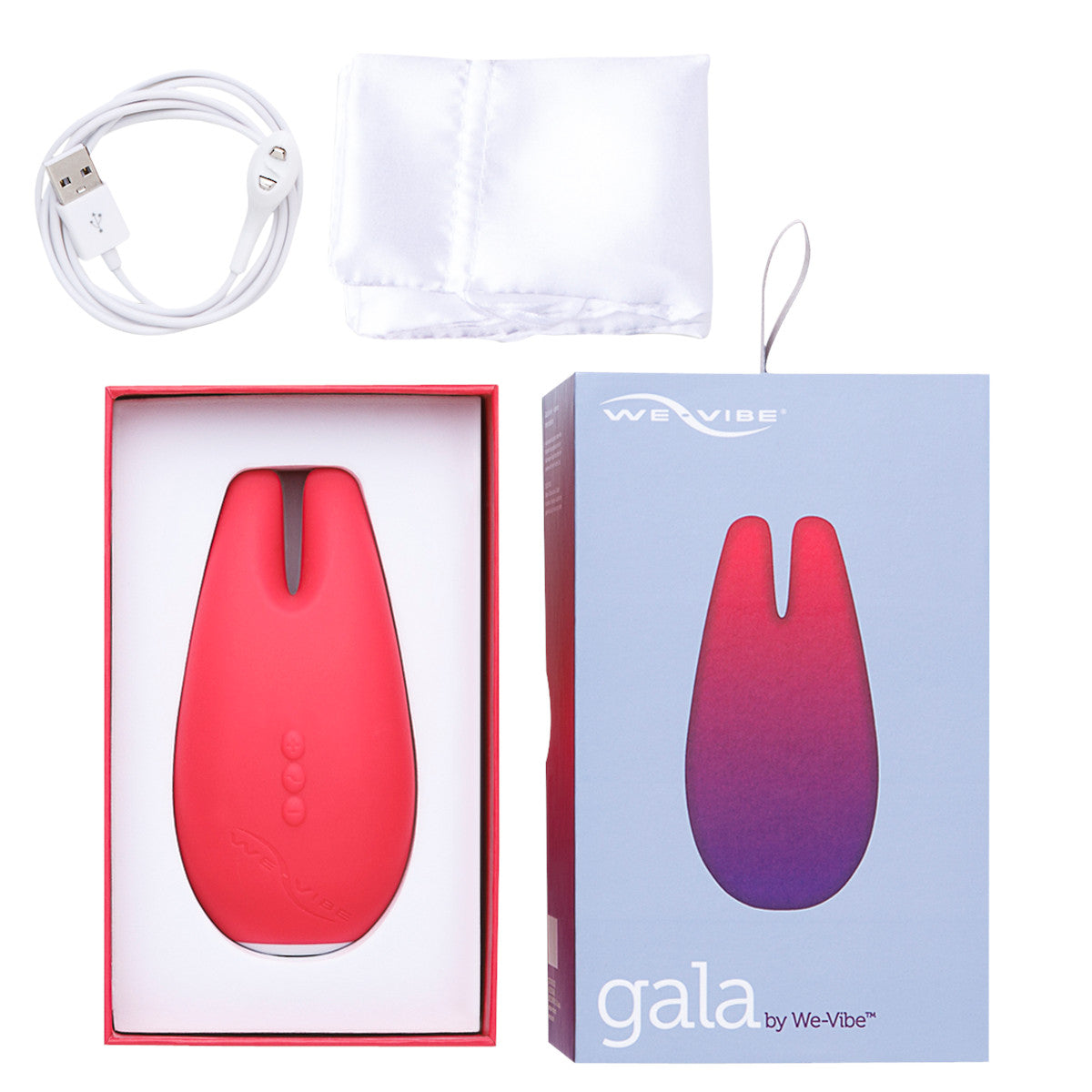 GALA Dual-motor Clitoral Stimulator - WE-VIBE We Vibe - Boutique Séduction