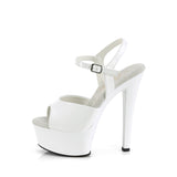 6" (152mm) Heel, 1 3/4" (44mm) Platform ankle strap sandal Pleaser Shoes - Boutique Séduction