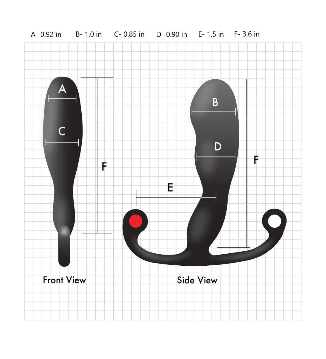 HELIX SYN TRIDENT Prostate Stimulator - ANEROS Aneros - Boutique Séduction