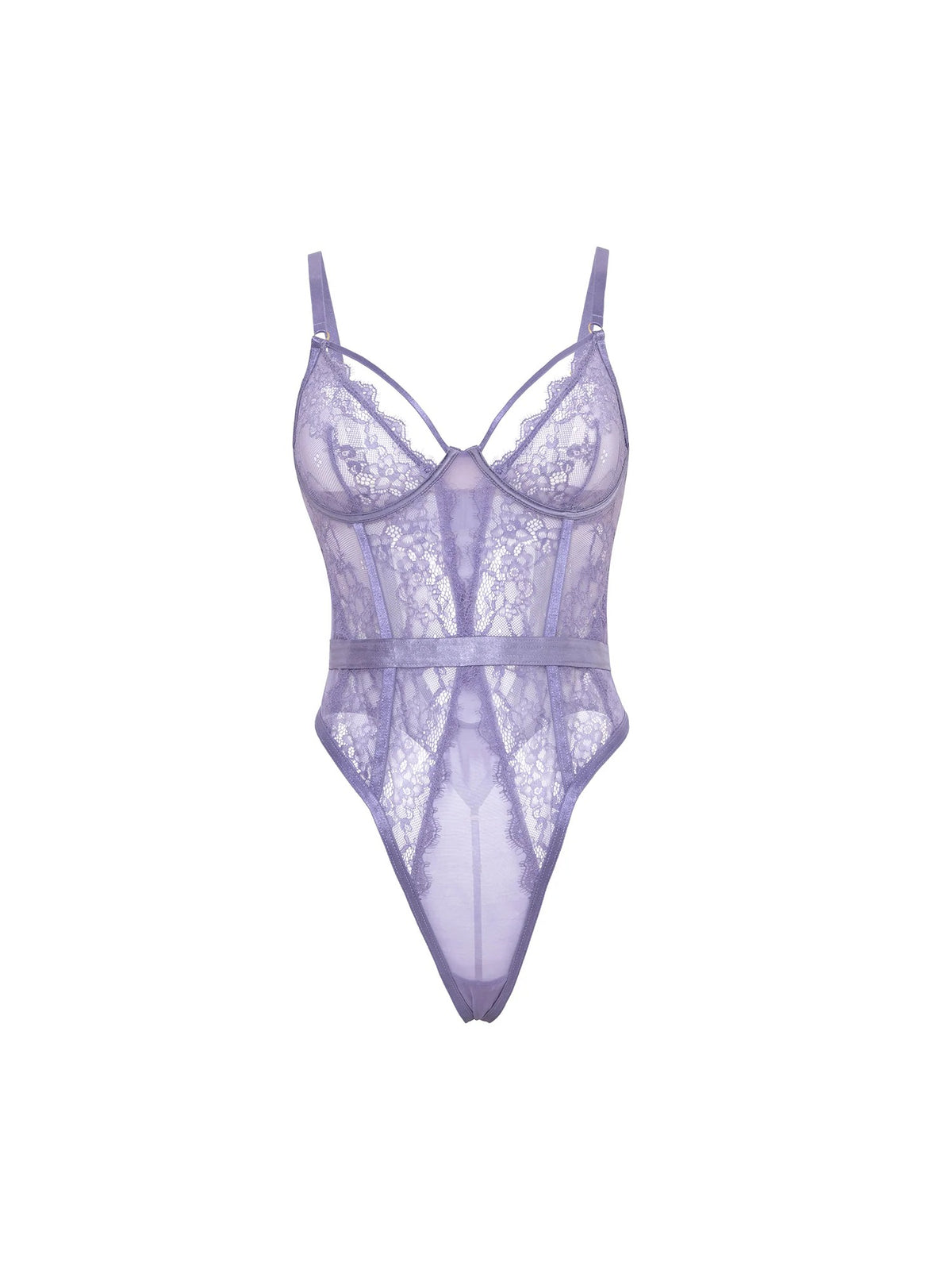Martina Strappy Lace Teddy