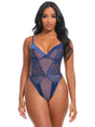 Doreen Satin & Lace Teddy