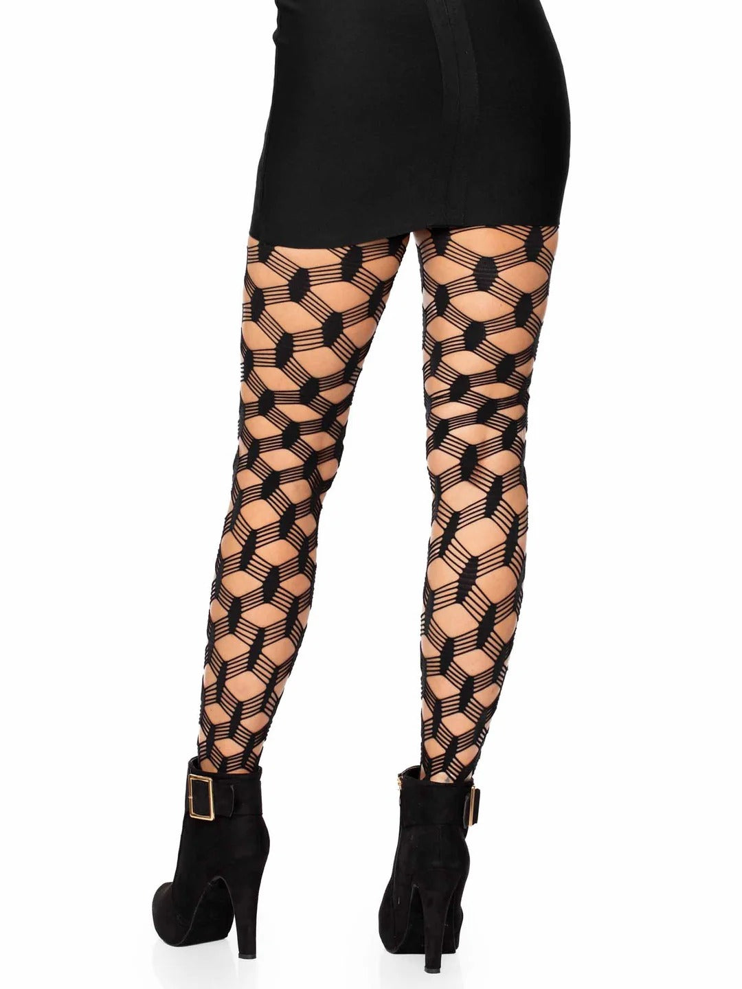 Freya Hardcore 4-Scale Pattern Fishnet Tights