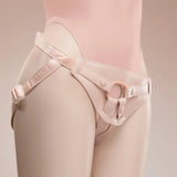 NudeFit FlexCurv Fully Adjustable Unisex Strap-On Harness with 3 O-Rings