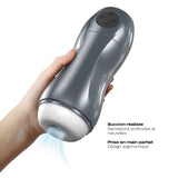 Blowjoy Vibe Vibrating Suction Male Masturbator