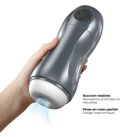 Blowjoy Vibe Vibrating Suction Male Masturbator