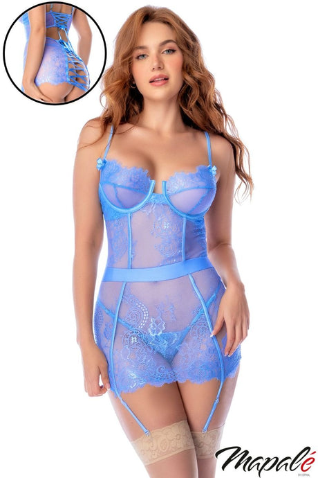Petal Poetry Lace Babydoll