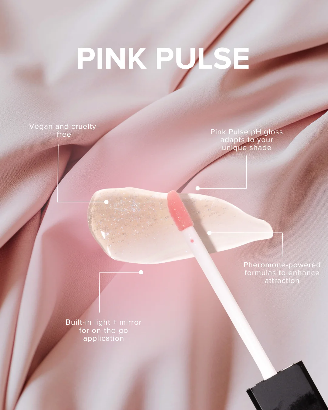 Matchmaker Pheromone Lip Gloss – Pink Pulse