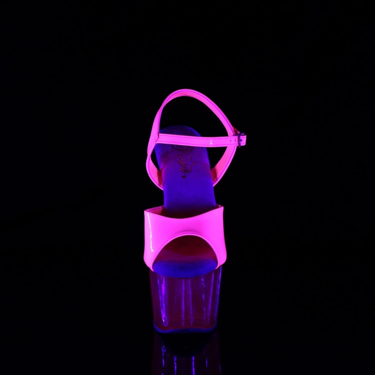 Adore-709UVT Blacklight Reactive Platform Sandals