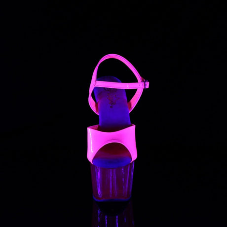 Adore-709UVT Blacklight Reactive Platform Sandals