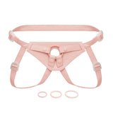 NudeFit FlexCurv Fully Adjustable Unisex Strap-On Harness with 3 O-Rings
