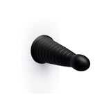 Cone 10-Inch Tapered & Ribbed XXL Dildo with Suction Cup