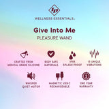 GIVE INTO ME Pleasure Wand - ID TOYS Wellness Essentials - Boutique Séduction