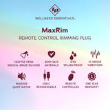 MAXRIM Remote Control Rimming Plug - ID TOYS Wellness Essentials - Boutique Séduction