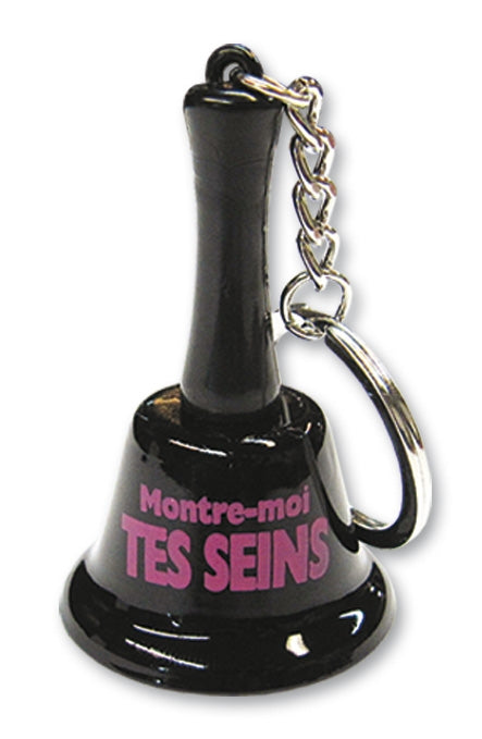 Porte-Clés Clochette - Montre-Moi Tes Seins Creation Ozzé - Boutique Séduction