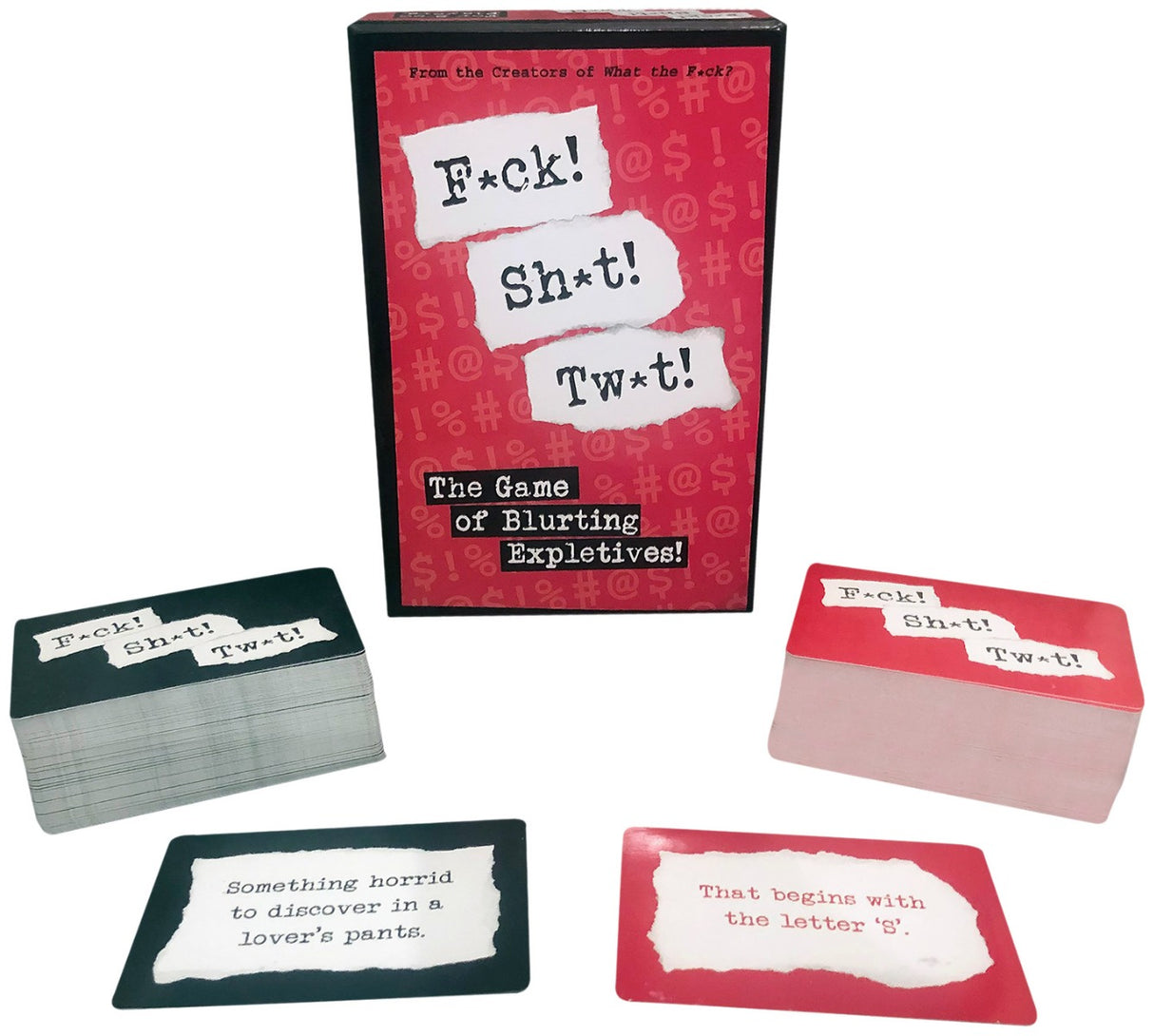 F*CK! SH*T! TW*T! The Game of Blurting Expletives! - English Kheper Games - Boutique Séduction