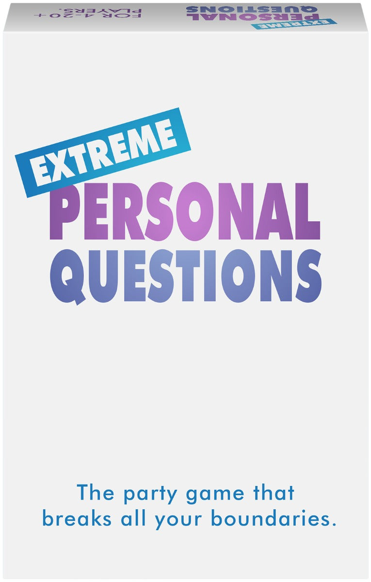 EXTREME PERSONAL QUESTION Multiplayer Game - English Kheper Games - Boutique Séduction