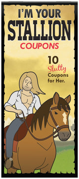 I'M YOUR STALLION 10 Coupons pour Elle Anglais - KHEPER GAME Kheper Games - Boutique Séduction