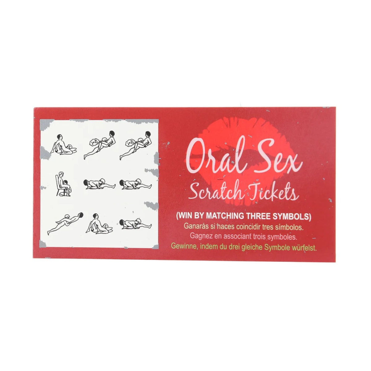 ORAL SEX! Scratch Tickets - KHEPER GAME Kheper Games - Boutique Séduction