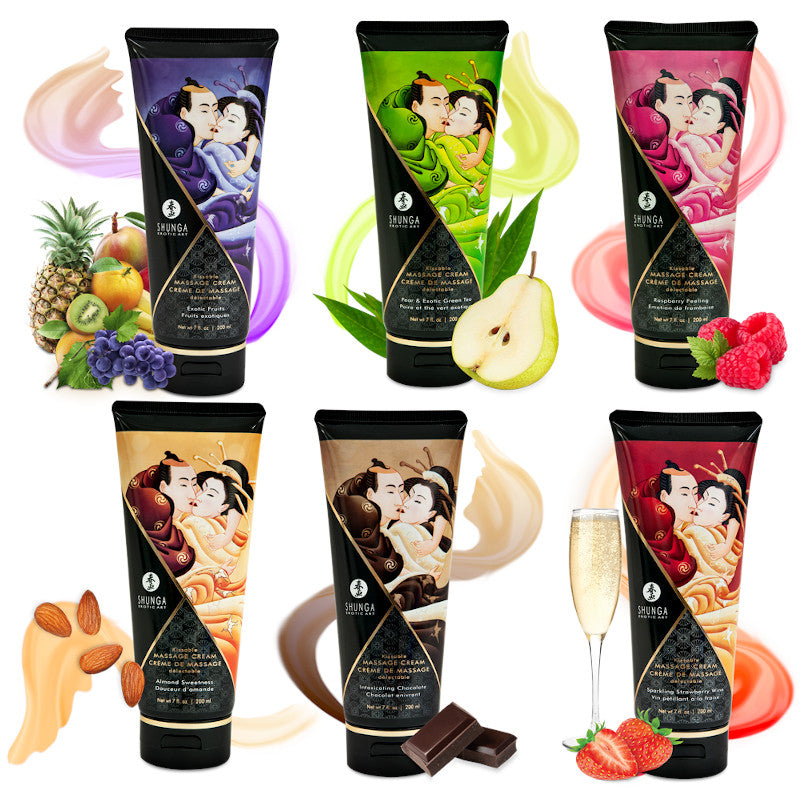 Edible Massage Cream - SHUNGA Shunga - Boutique Séduction