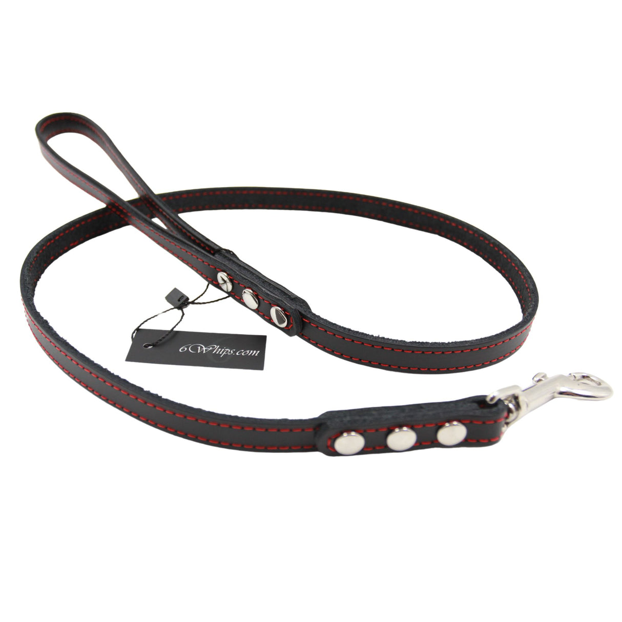 3ft Leather Leash - 6WHIPS 6 Whips - Boutique Séduction