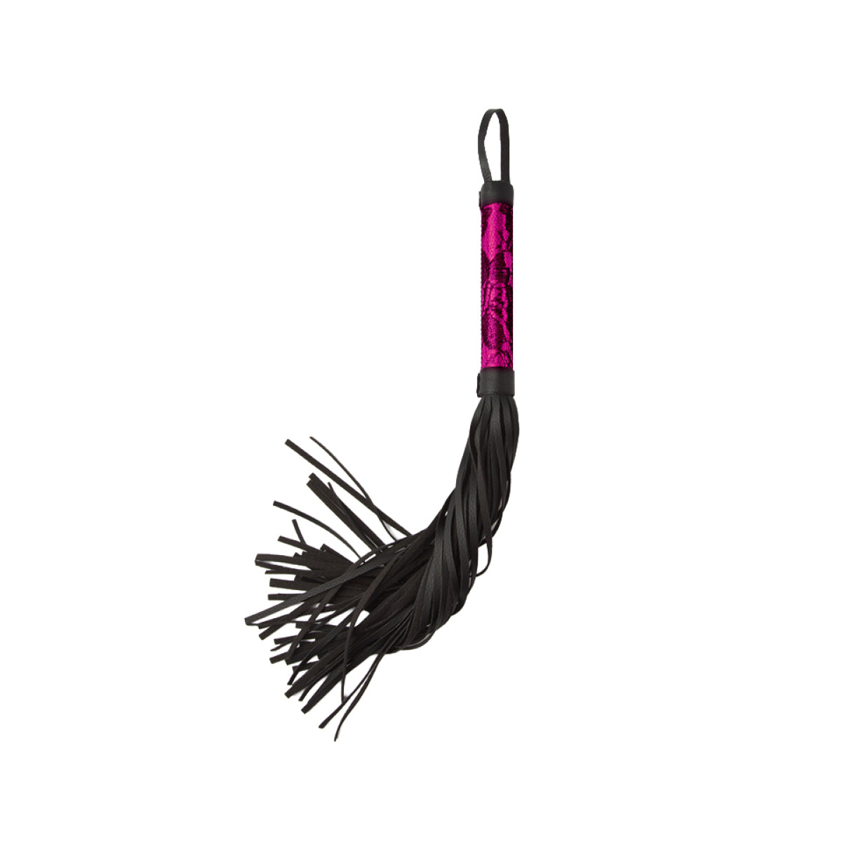 Lusty Lace Whip 9 in