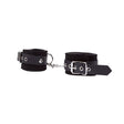 Suede Ankle Cuffs with Leather Lining
