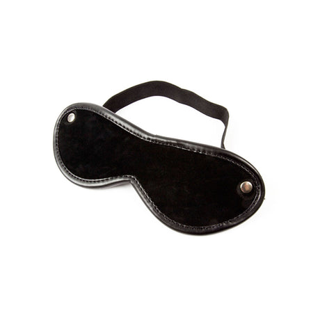 Suede & Faux-Leather Blindfold