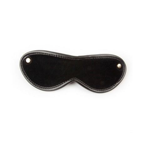 Suede & Faux-Leather Blindfold
