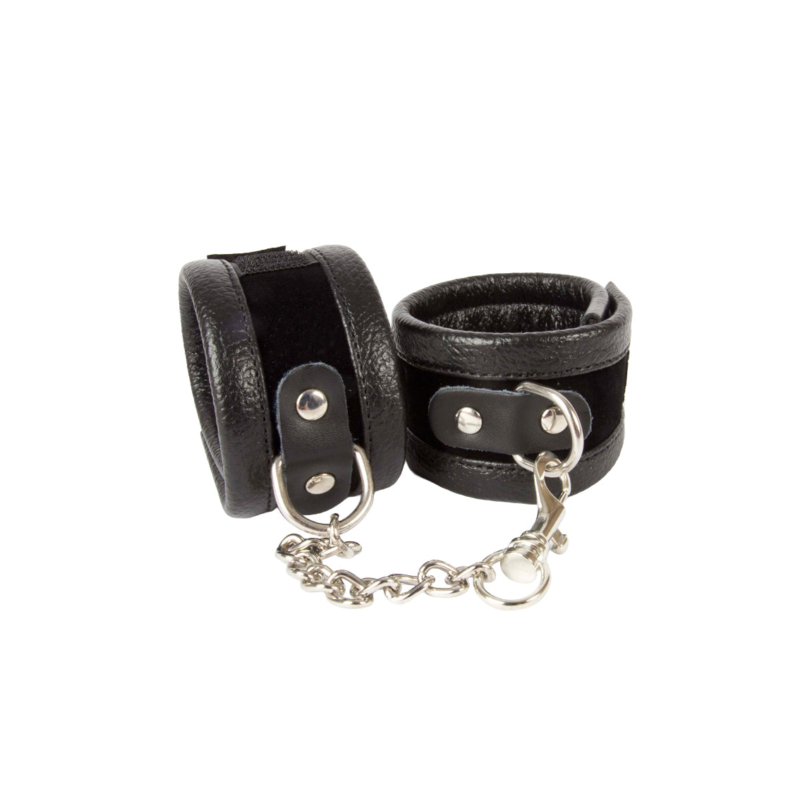 Ankle Cuffs Leathery with Velco Claps