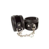 Ankle Cuffs Leathery with Velco Claps