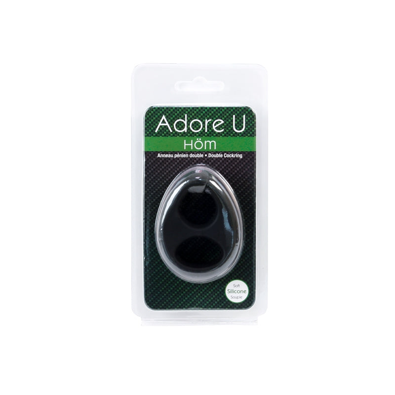 Double Cockring - ADORE U HÖM Adore U - Höm - Boutique Séduction