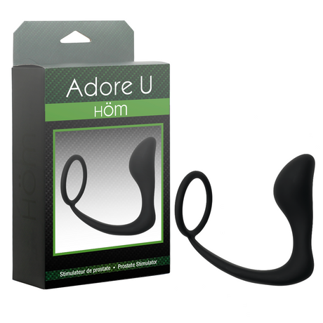 Prostate Stimulator With Ring - ADORE U HÖM Adore U - Höm - Boutique Séduction