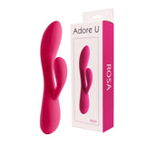 ROSA Double Stimulation Vibrator - ADORE U Adore U Classic - Boutique Séduction