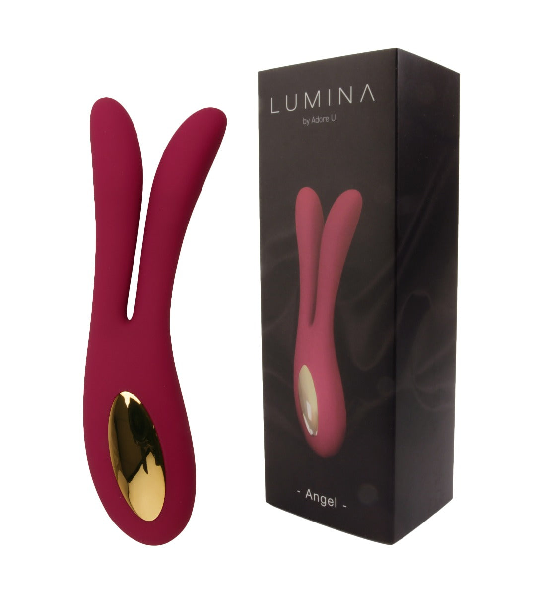 Flexible double stimulation vibrator - Lumina - Angel Adore U - Lumina - Boutique Séduction