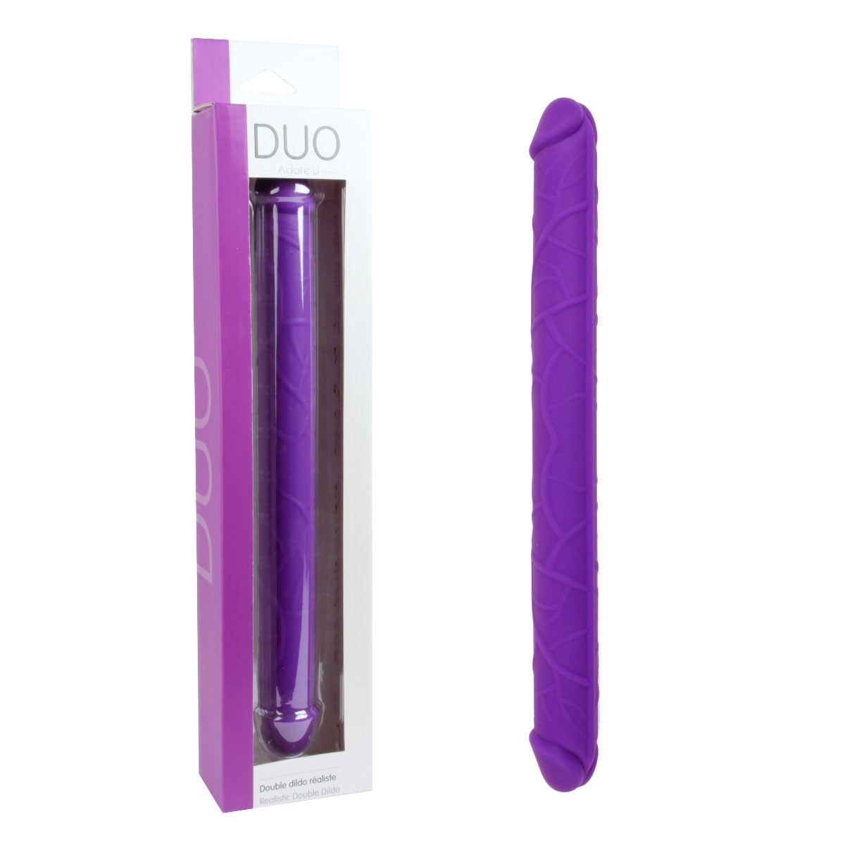 DUO 14 in Realistic Double Dildo - ADORE U Adore U - Duo - Boutique Séduction