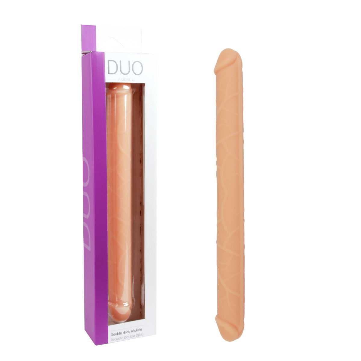 DUO 14 in Realistic Double Dildo - ADORE U Adore U - Duo - Boutique Séduction