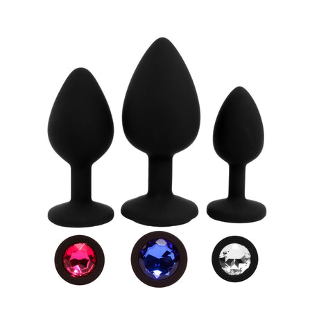 Elisa Anal Plug Set With Gems