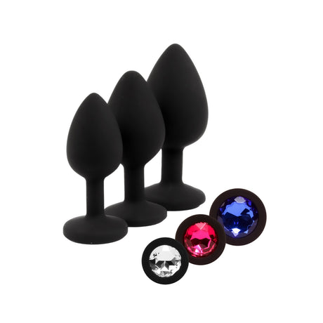 Elisa Anal Plug Set With Gems