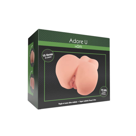 Vagin & Anus Ultra Réaliste de 15 lbs 