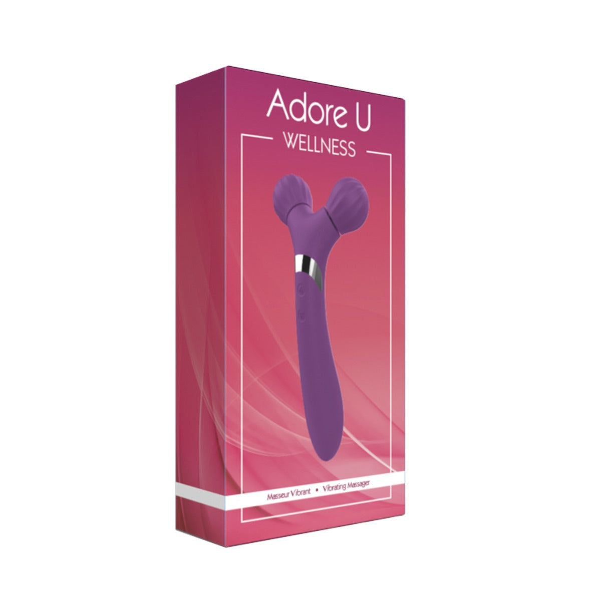 2 in 1 Vibrating Massager Adore U - Wellness - Boutique Séduction