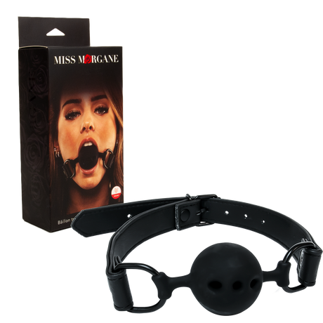 Breathable vegan ball gag - Miss Morgane Vegan - Boutique Séduction