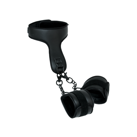 Vegan Collar with Handcuffs