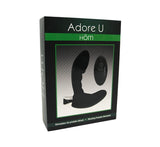 Vibrating Textured Prostate Stimulator with Remote - ADORE U HÖM Adore U - Höm - Boutique Séduction