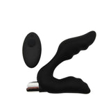 Stimulateur de Prostate Texture Nervurée Vibrant avec Télécommande