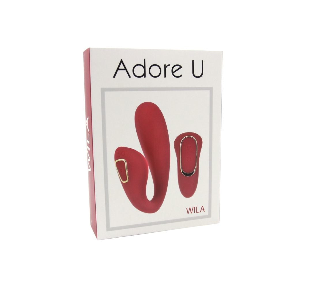 WILA Double Stimulator with Remote Control - ADORE U Adore U - Boutique Séduction