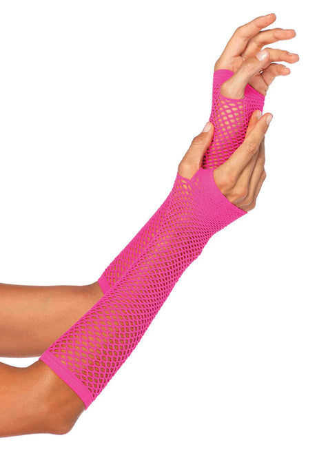 Triangle Fishnet Fingerless Gloves - LEG AVENUE Leg Avenue - Boutique Séduction