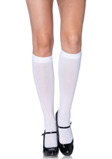 Nylon Opaque Knee Highs - LEG AVENUE Leg Avenue - Boutique Séduction