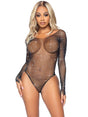 Star Rhinestone Bodysuit - LEG AVENUE Leg Avenue - Boutique Séduction