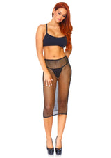 Rhinestone Fishnet Convertible Tube Dress - LEG AVENUE Leg Avenue - Boutique Séduction